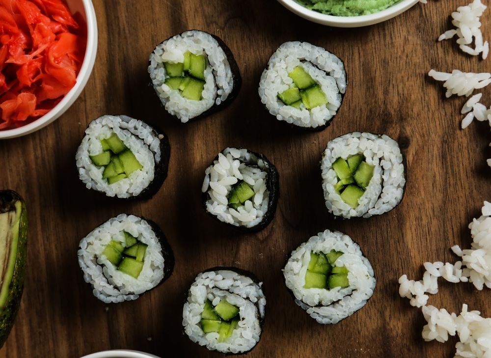 sushi bez ryby